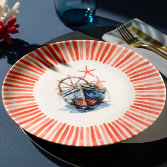 Mare 6 Parça 20 Cm Pasta Tabağı 5534 - 2