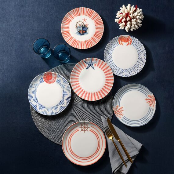 Mare 6 Parça 20 Cm Pasta Tabağı 5534 - 4