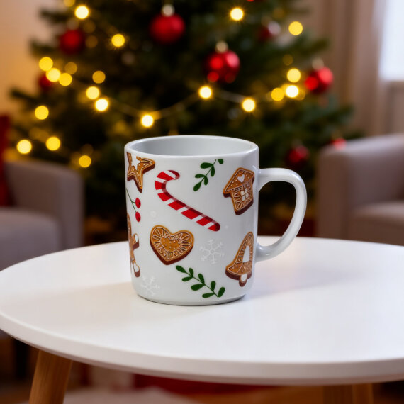 Mars Yılbaşı Mug Bardak - 5