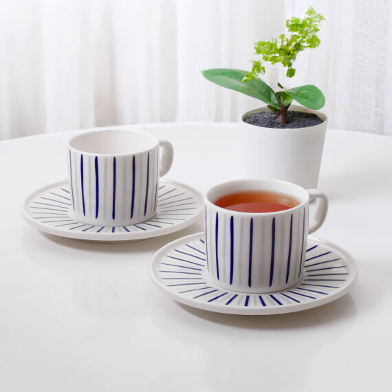 Mental 4 Parça 2 Kişilik Çay Takımı 6733 - 3