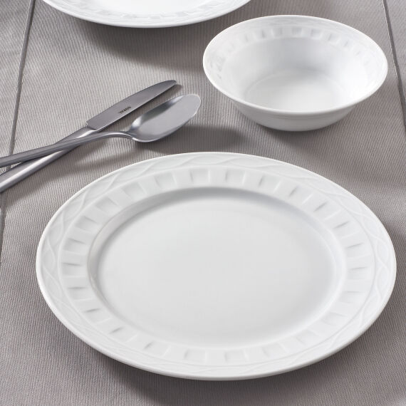 Monet 26 Parça 6 Kişilik Yuvarlak Yemek Takımı - 3