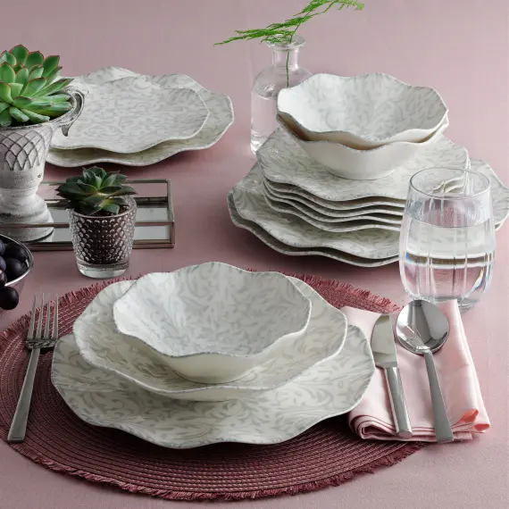 Nesrin 24 Parça 6 Kişilik Yemek Takımı 11287 - 2