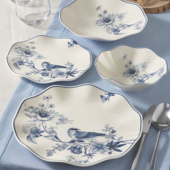 Nesrin 24 Parça 6 Kişilik Yemek Takımı 1891 - 2