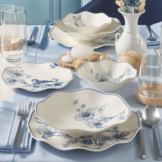 Nesrin 24 Parça 6 Kişilik Yemek Takımı 1891 - 1