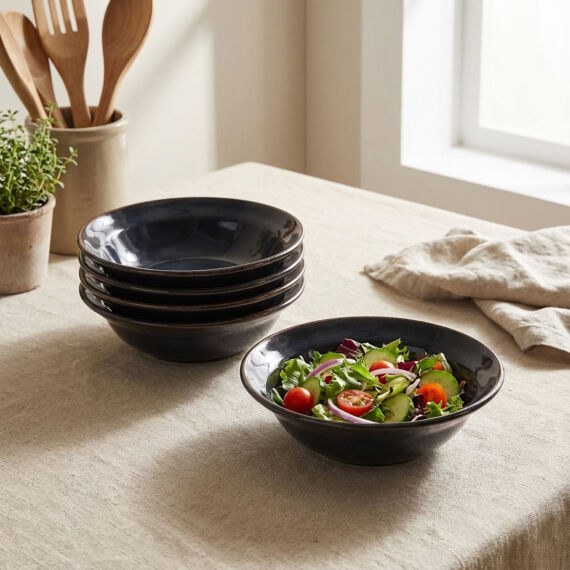 Güral 6 Adet 15 Cm Çorba Kasesi Reaktif Oasis Vr 1131 - 2