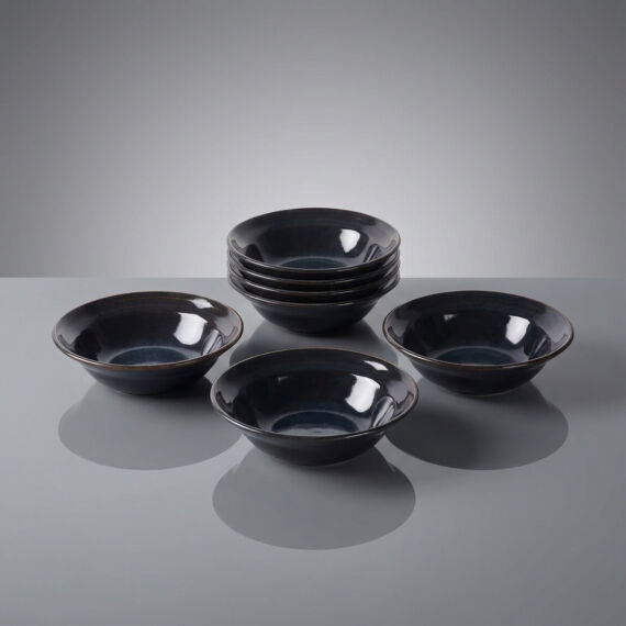 Güral 6 Adet 15 Cm Çorba Kasesi Reaktif Oasis Vr 1131 - 5