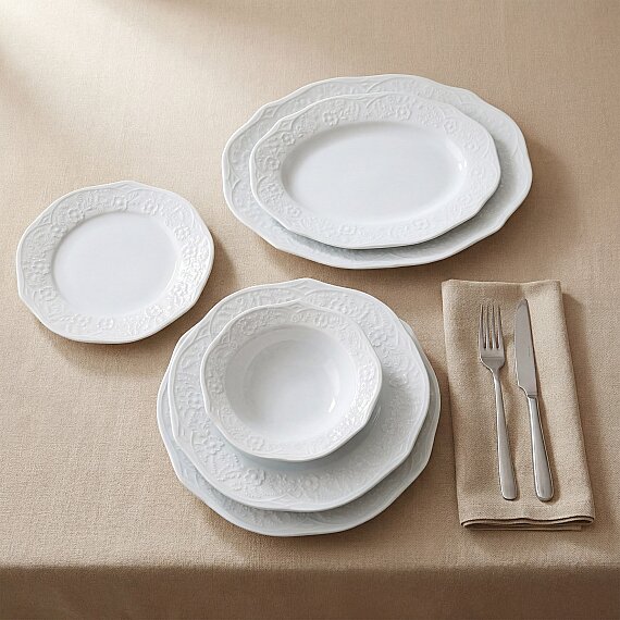 Ottoman 27 Parça 6 Kişilik Yemek Takımı - 3