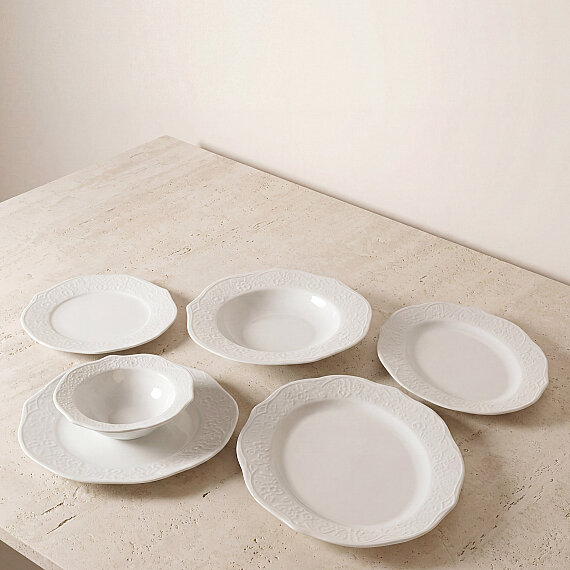 Ottoman 27 Parça 6 Kişilik Yemek Takımı - 5