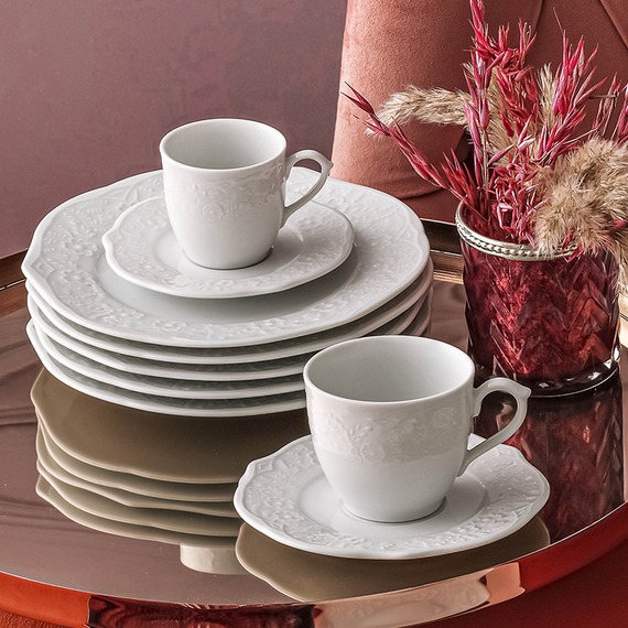 Ottoman 83 Parça 12 Kişilik Yemek Takımı - 5