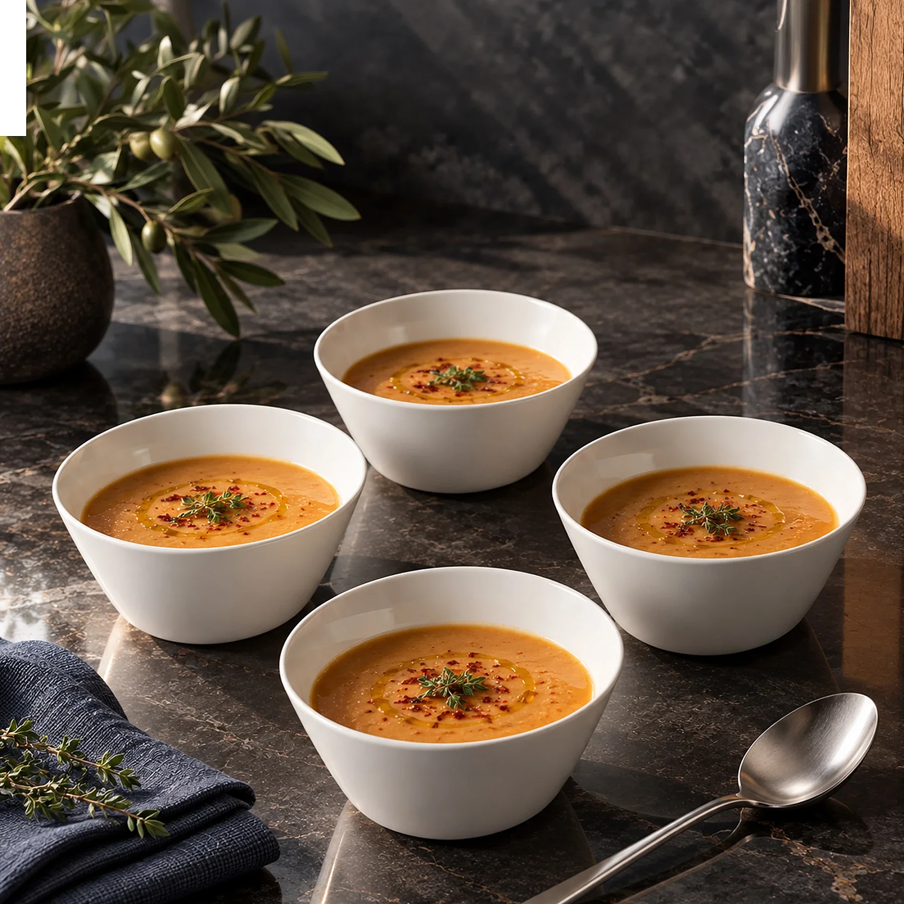 Paris 4 Parça 14 cm Salata Kasesi - 4
