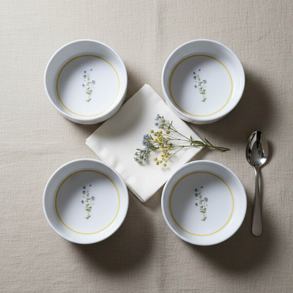 Paris Flower 4 Parça 12 cm Kase 29551 - 2