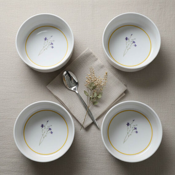 Paris Flower 4 Parça 12 cm Kase 29552 - 2