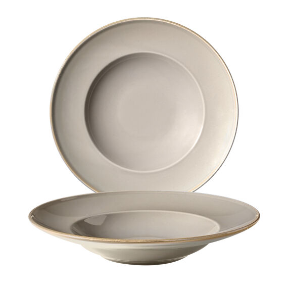 Reno 2 Adet 26 Cm Çukur Tabak Agate 969 - 1