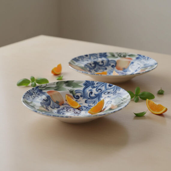 Reno 2 Adet 26 cm Salata Servis & Makarna Kasesi 55501 - 2