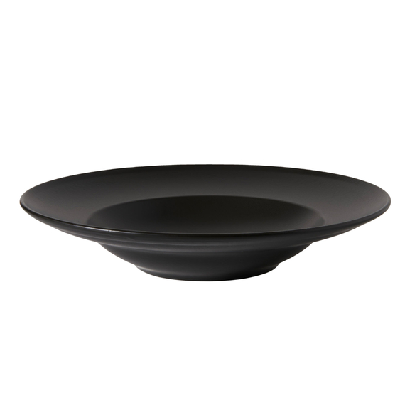 Reno 26 Cm Bone Makarna Tabağı - Bodrum Siyah - 2