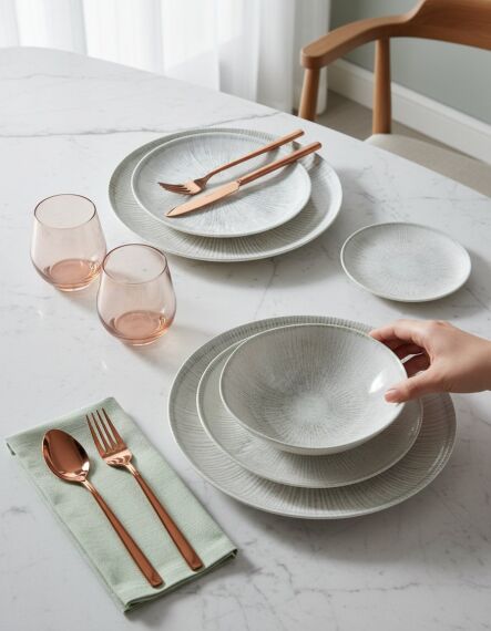 Roden Arnim 18 Parça 6 Kişilik Yemek Takımı 1401 - 6