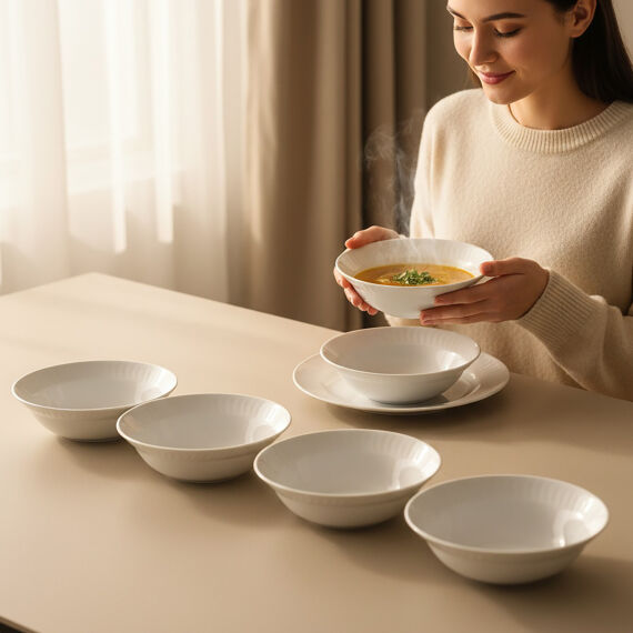 Sembol 6 Parça 15 cm Çorba Kasesi - 2