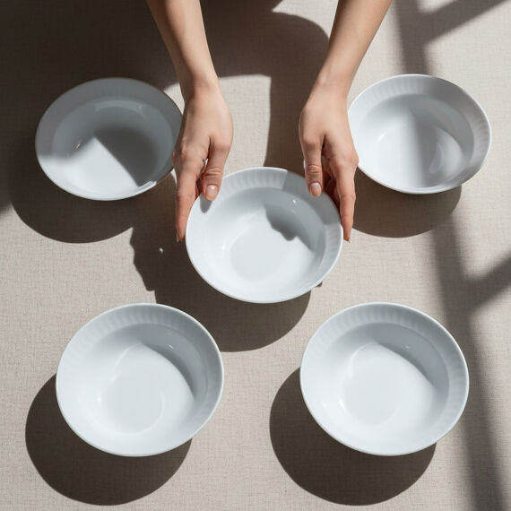 Sembol 6 Parça 15 cm Çorba Kasesi - 5