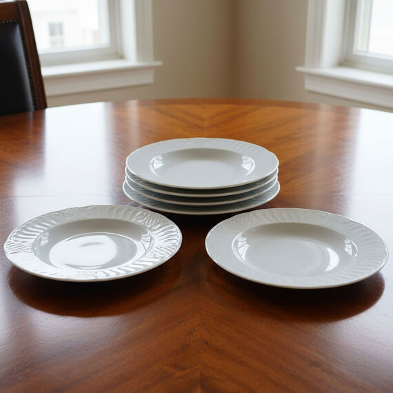 Sembol 6 Parça 19 cm Çukur Yemek Tabağı - 4