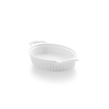 GÜRAL PORSELEN - ŞEYDA 30 CM KULPLU OVAL FIRIN KABI