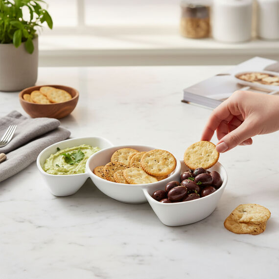 Sidney 3 Bölmeli 22 Cm Kase - 1