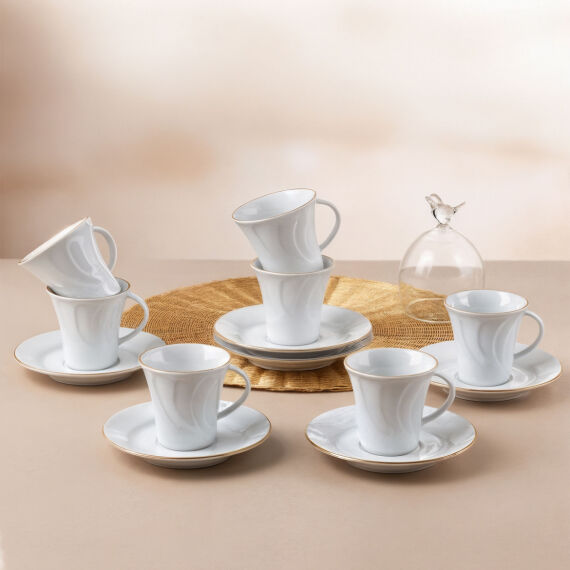 Soprano 12 Parça 6 Kişilik Türk Kahvesi Takımı - 23 - 3