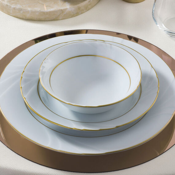 Soprano 26 Parça 6 Kişilik Yemek Takımı Altın Yaldız 23 - 4