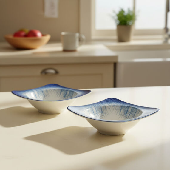 Spinoza 6 Parça 15x15 Cm Bone Kase Takımı - 845 - 3