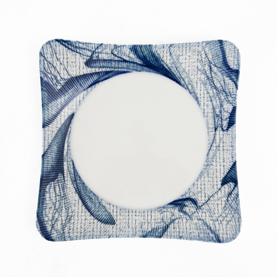 Spinoza 6 Parça 24x24 Cm Bone Pasta Takımı - 845 - 4