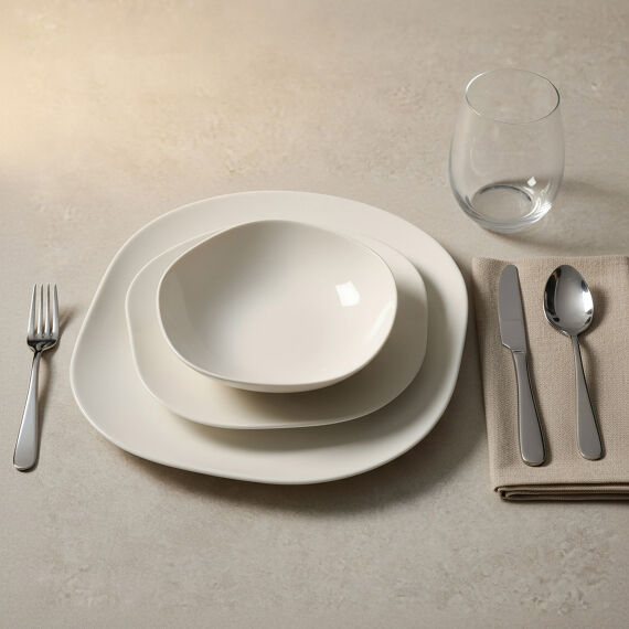 Ütopya 12 Parça 4 Kişilik Yemek Takımı - 2