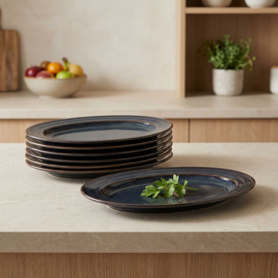 Valeron 2 Adet 29 Cm Kayık Tabak Reaktif Oasis Vr 1131 - 1