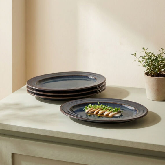 Valeron 2 Adet 29 Cm Kayık Tabak Reaktif Oasis Vr 1131 - 5