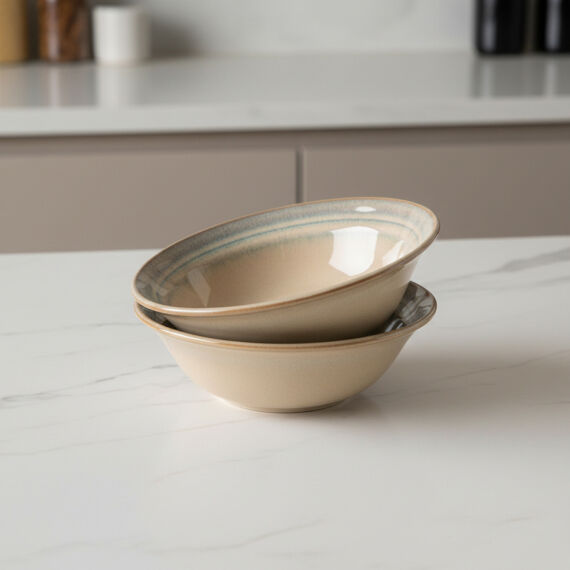 Valeron 6 Adet 15 Cm Çorba Kasesi Reaktif Agate 969 - 4