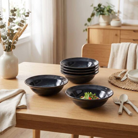 Valeron 6 Adet 15 Cm Çorba Kasesi Reaktif Oasis Vr 1131 - 1