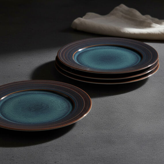 Valeron 6 Adet 27 Cm Servis Tabağı Reaktif Oasis 1131 - 3