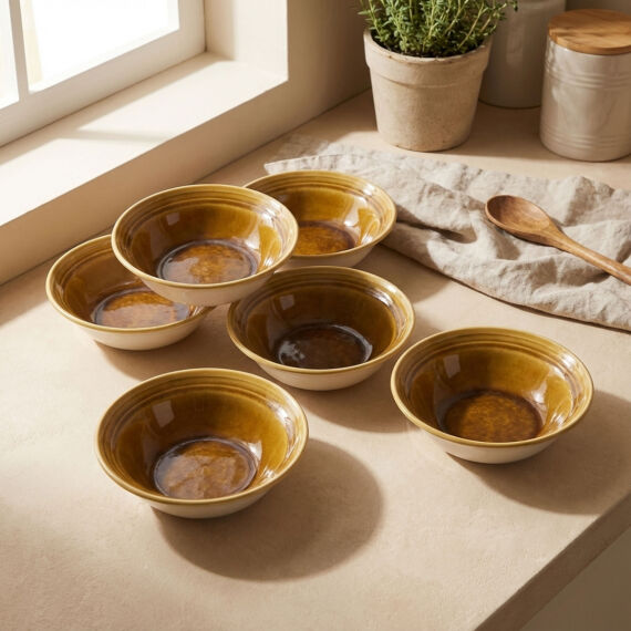 Valeron 6 Adet Çorba Kasesi Reaktif Saura Vr 137 - 1