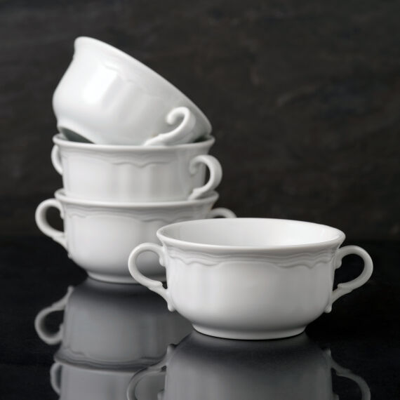 Venedik 4 Parça 12 Cm Kulplu Çorba Kasesi - 2