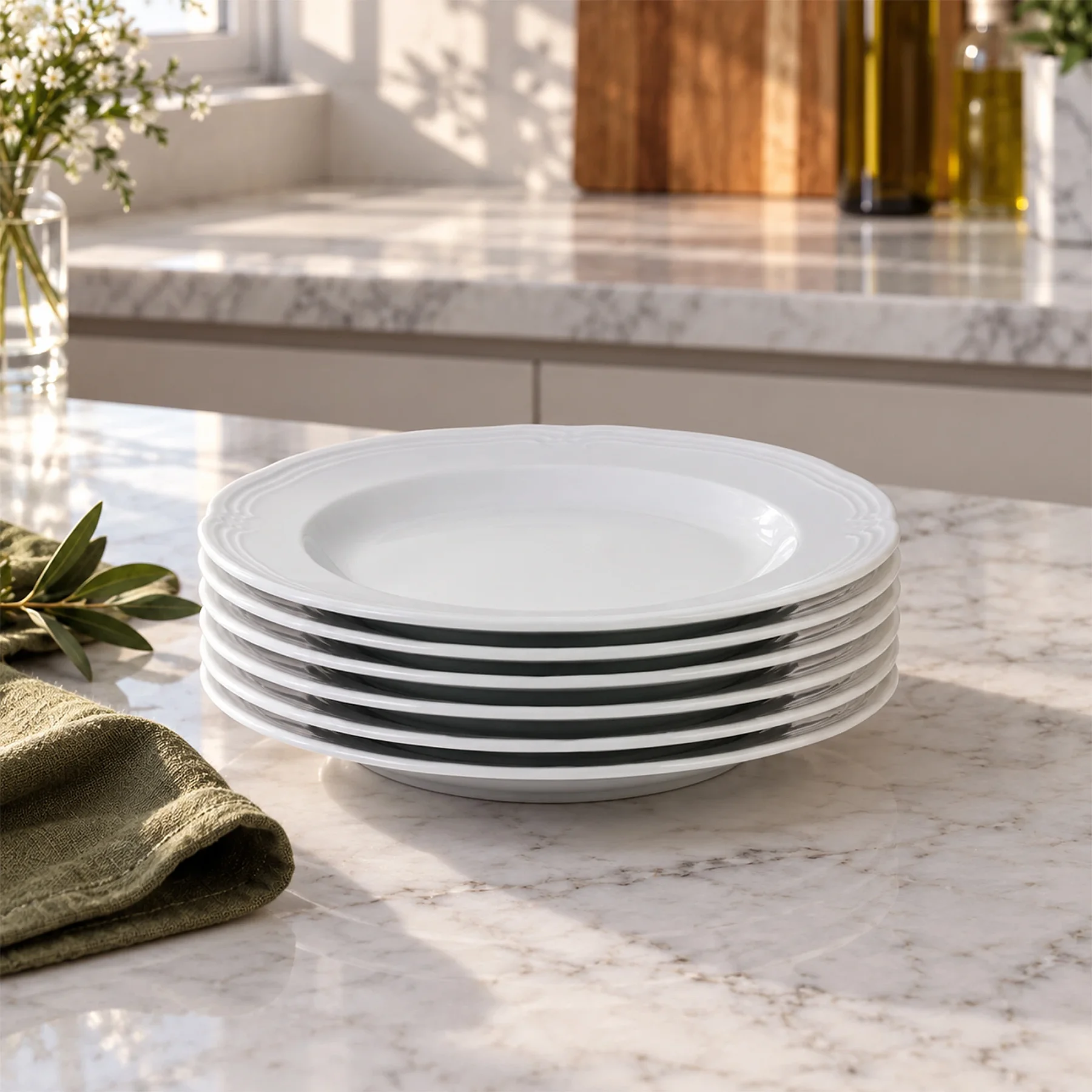 Venedik 6 Parça 26 Cm Servis Tabağı - 4