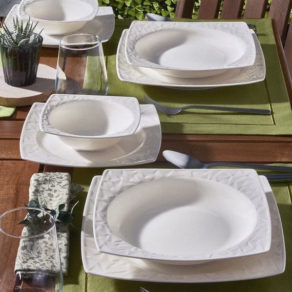 Vivente 24 Parça 6 Kişilik Yemek Takımı - 1