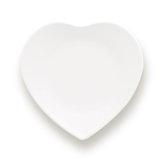 Kalp Bone 4 Parça 15 Cm Tatlı Tabağı - 2