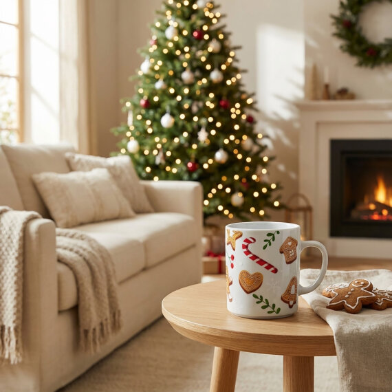 Mars Yılbaşı Mug Bardak - 1