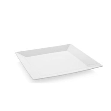 GÜRAL PORSELEN - MERID 21X21 cm DÜZ TABAK
