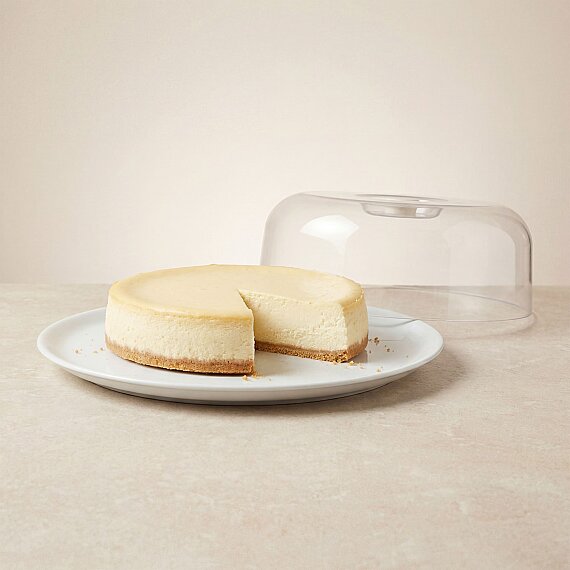 Porselen Tabaklı Fanuslu Kek Saklama Kabı 30 cm - 4