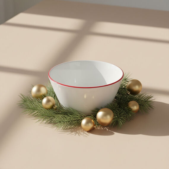 Red Glow 2'li 11 cm Atıştırmaklık Salata Kasesi 30KMZ - 5