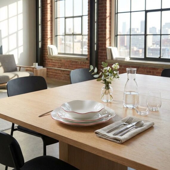 Red Glow 4 kişilik 12 Parça Yemek Takımı 30KMZ - 2