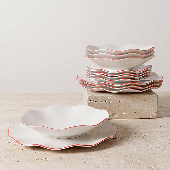 Red Glow 4 kişilik 12 Parça Yemek Takımı 30KMZ - 6