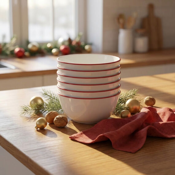 Red Glow 6'lı Çorba Kasesi 30KMZ - 3