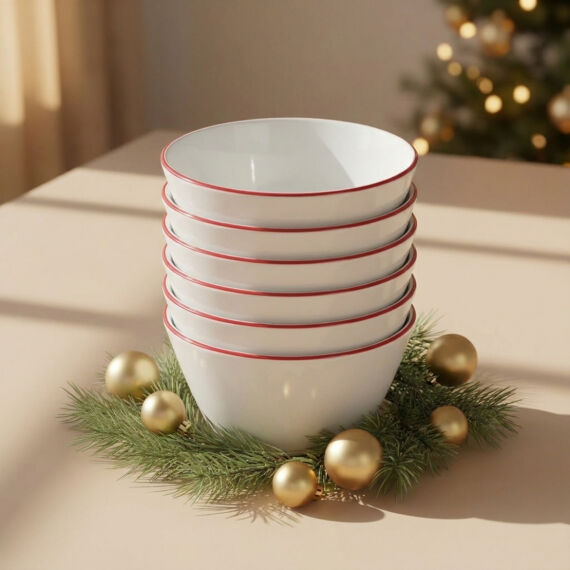 Red Glow 6'lı Çorba Kasesi 30KMZ - 4