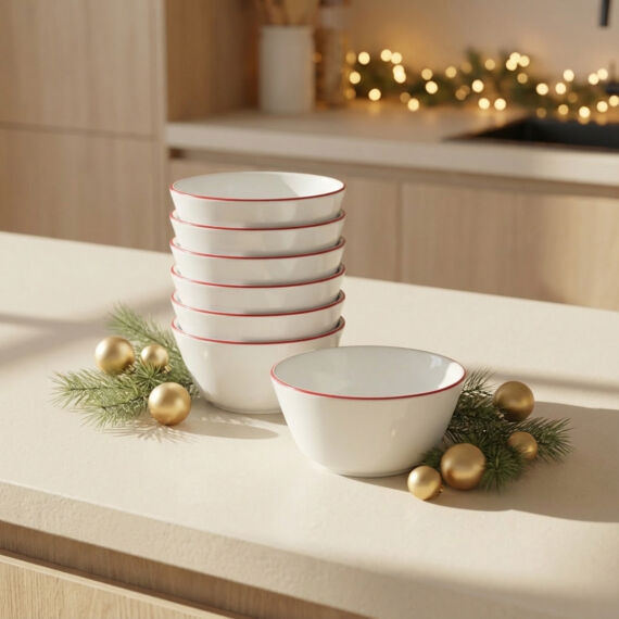 Red Glow 6'lı Çorba Kasesi 30KMZ - 5