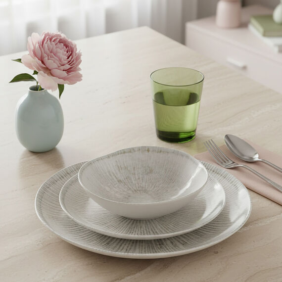 Roden Arnim 18 Parça 6 Kişilik Yemek Takımı 1401 - 4